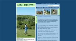 Desktop Screenshot of farm-holidays-uk.co.uk